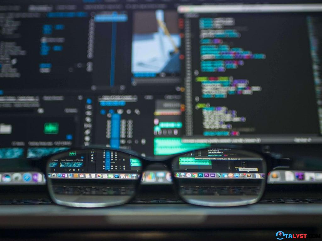 forecasting on a computer screen